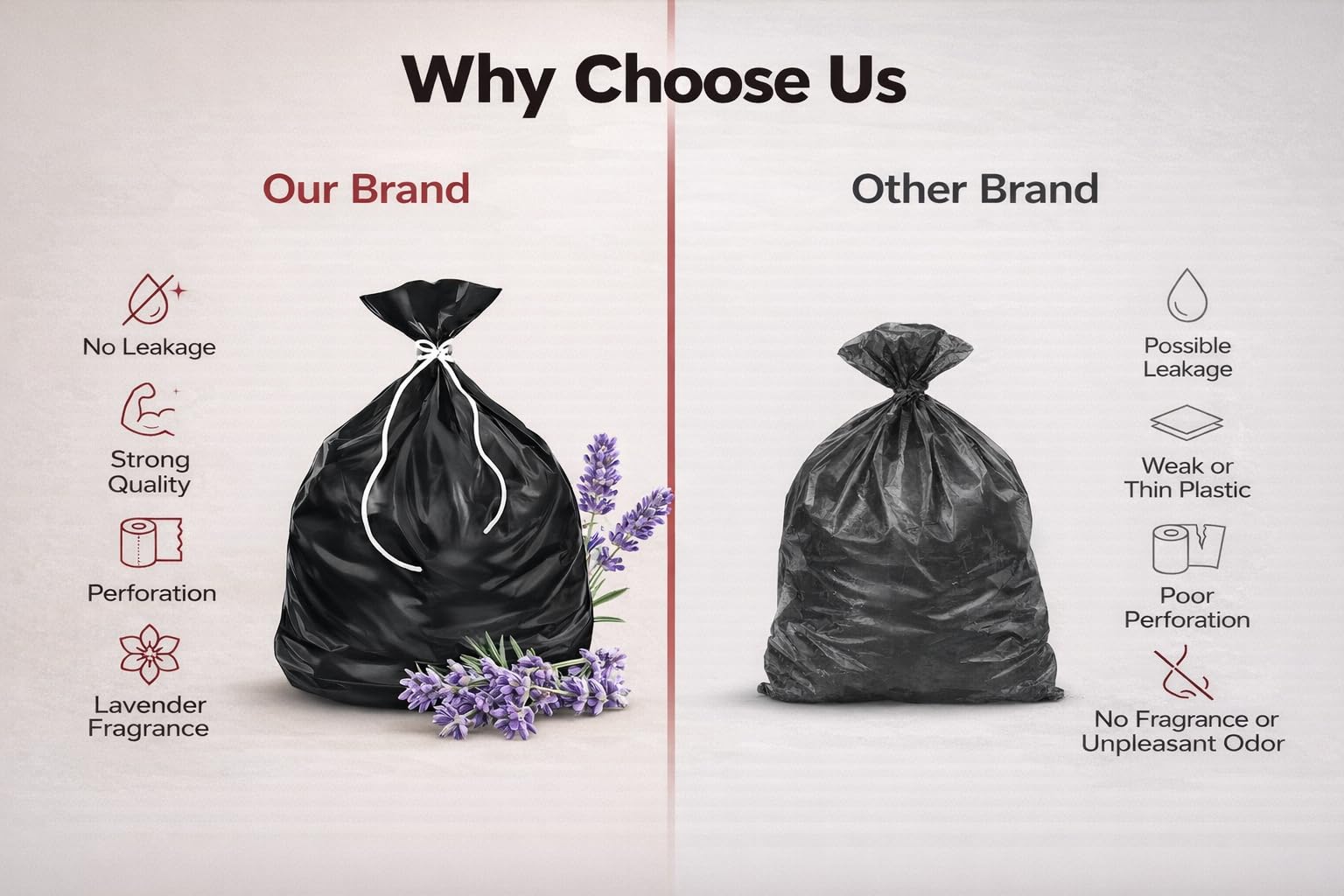 Shalimar Premium OXO - Biodegradable Garbage Bags 19 X 21 Inches (Medium) 180 Bags (6 Rolls) Dustbin Bag/Trash Bag - Black Color