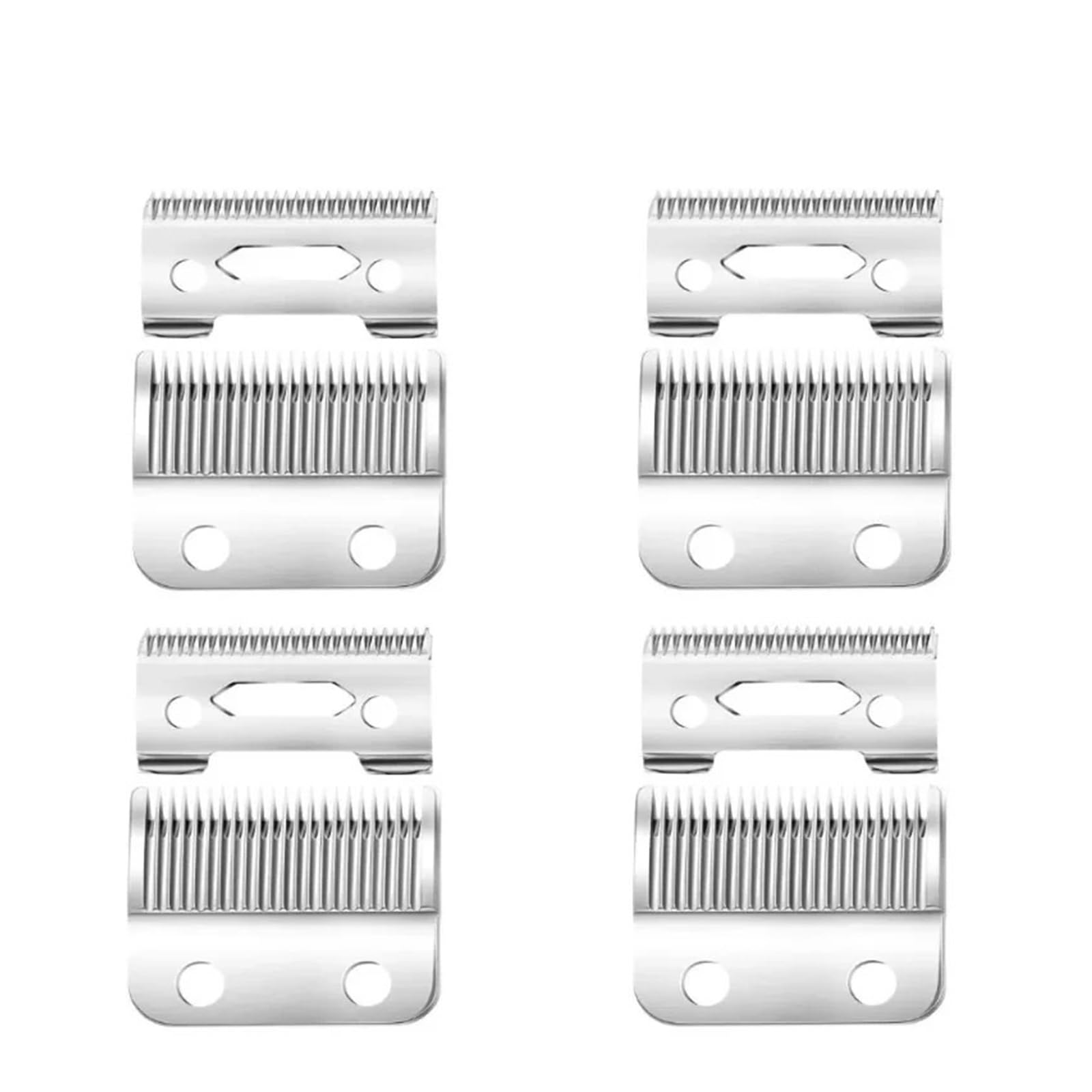 Kompatibel mit der Ersatzklinge des Kemei-Haarschneidemessers | For KM-1990 Trimmer Rasierer Trimmer Haarschneider Schneidemaschine Klinge(KM-1990 Blade X4)