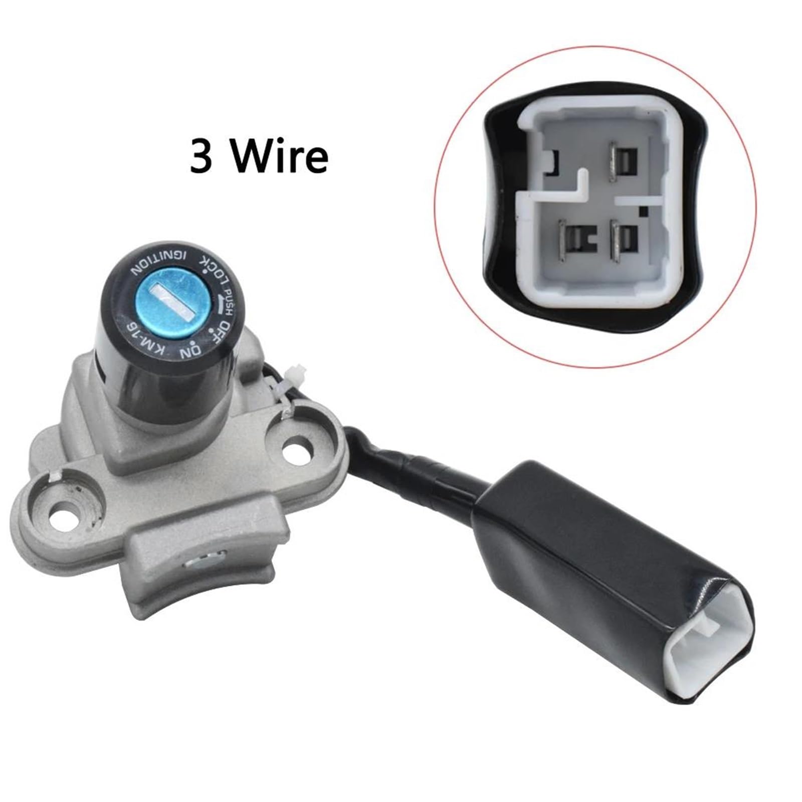 Kit Interruttore Di Accensione Motocicletta, Tappo Serbatoio Carburante Con 2 Chiavi Per BR125JJFB - 2018 Z125 PRO KRT EDITION