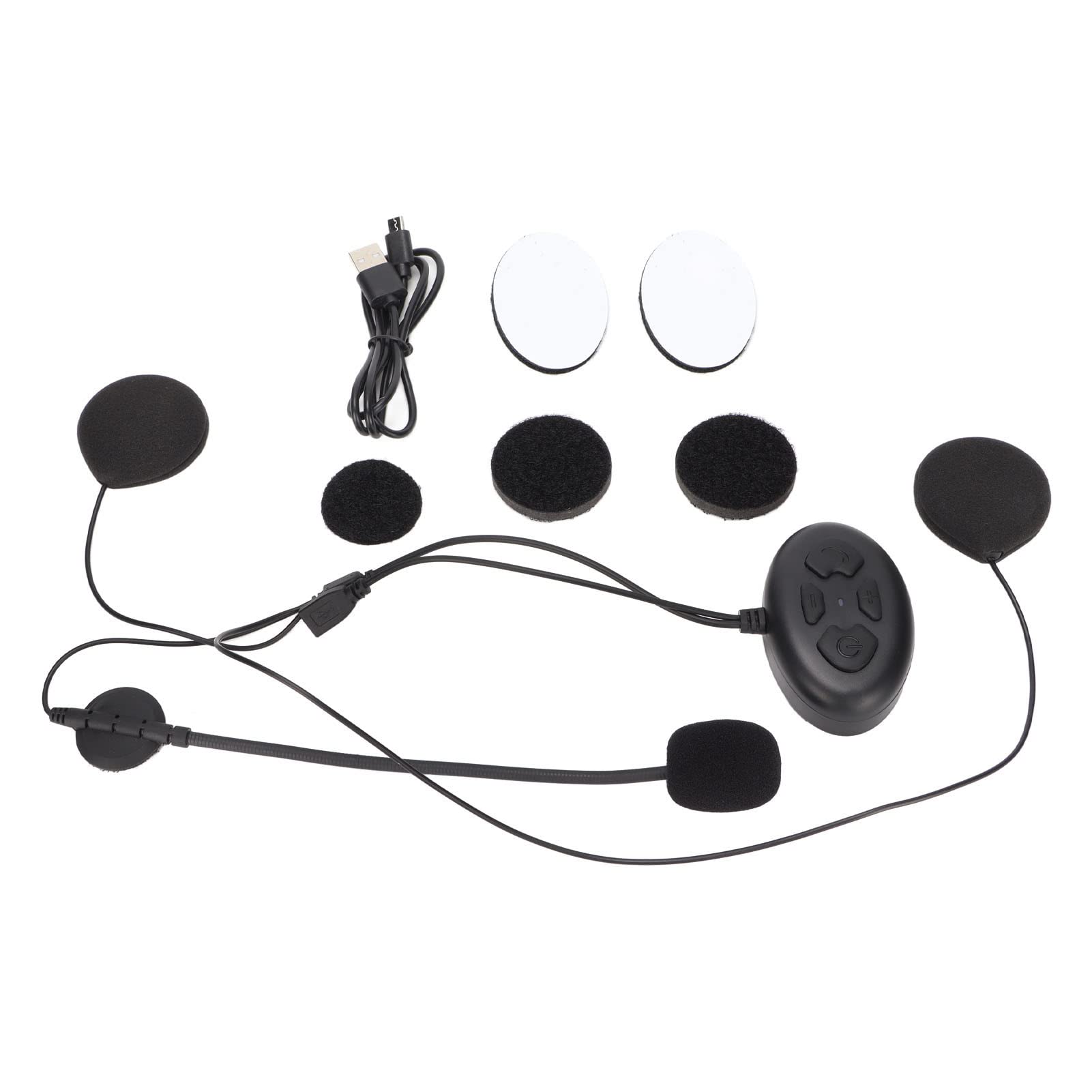 Auricolare Bluetooth per Moto DK12, Auricolare Wireless Impermeabile IP65 con Musica Stereo in Vivavoce per Dispositivi Intelligenti