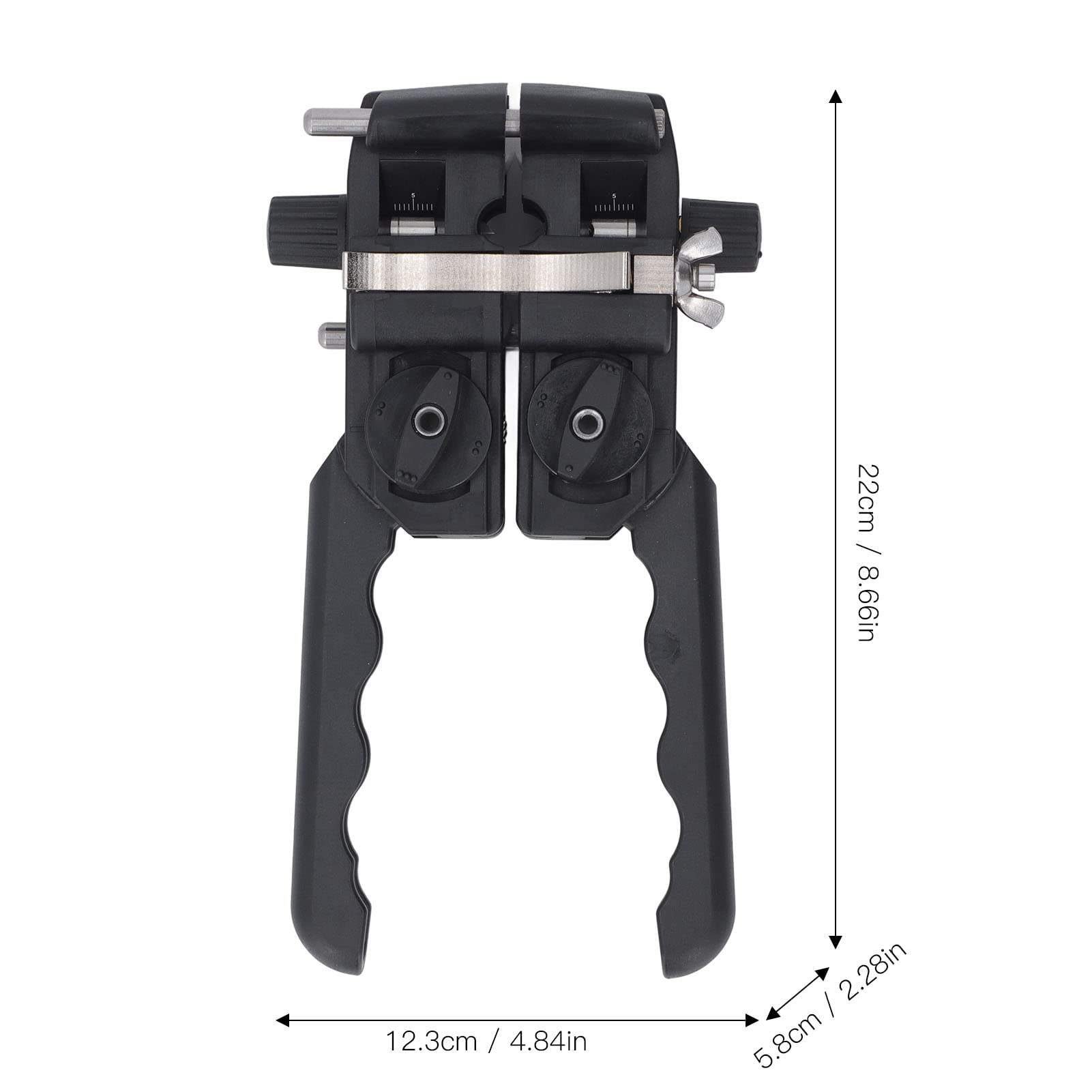 Domary Cuchillo Pelador de Cables Eficiente Pelacables de Fibra óptica con ABS para Operación Cables 8-30 Mm 1 Unidad