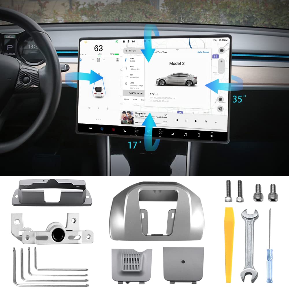 Buy Tesla Screen Swivel Tesla Model 3 Model Y for 20172022 Tesla Model