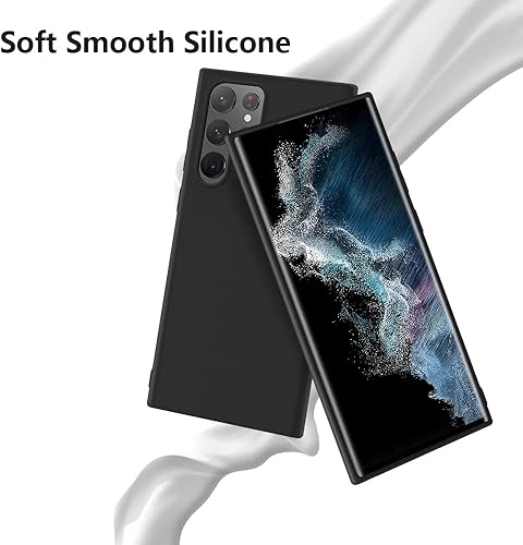 Miniatura 2 de X-level Samsung Galaxy S22 Ultra - Funda de silicona fina, suave serie dinámica, delgada, de goma, a prueba de golpes, con forro de microfibra