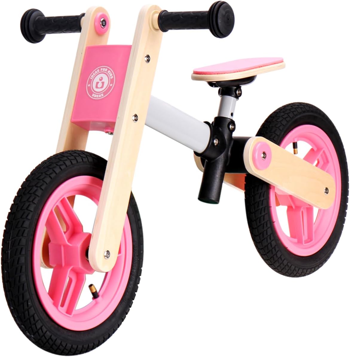 Wooden No-Pedal Balance Bike