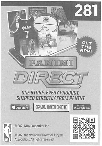 Miniatura 2 de 2020-21 Panini Stickers #281 OG Anunoby Official NBA Basketball Album Sticker Measuring 2.75 inch tall X 2 inches wide in Raw (NM or Better