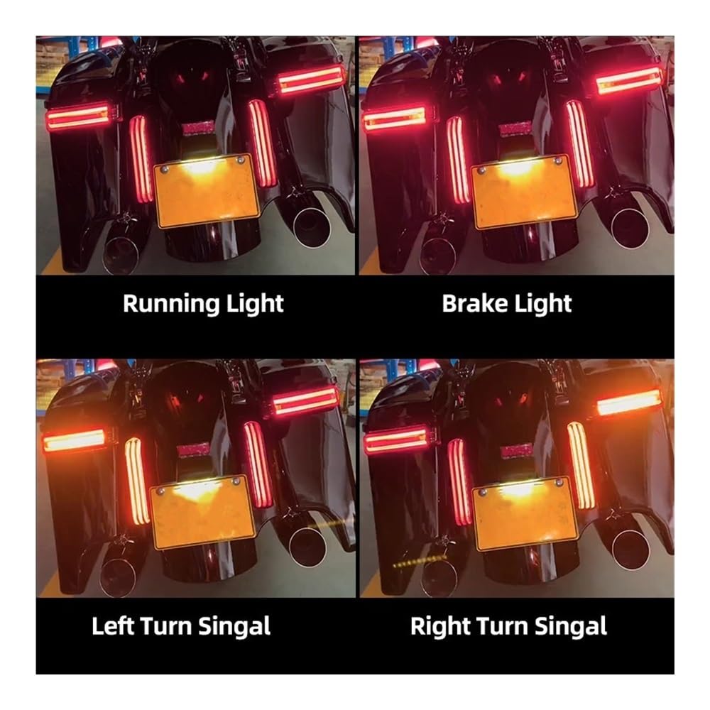 Indicatore direzione moto per moto Indicatori direzione a LED borse