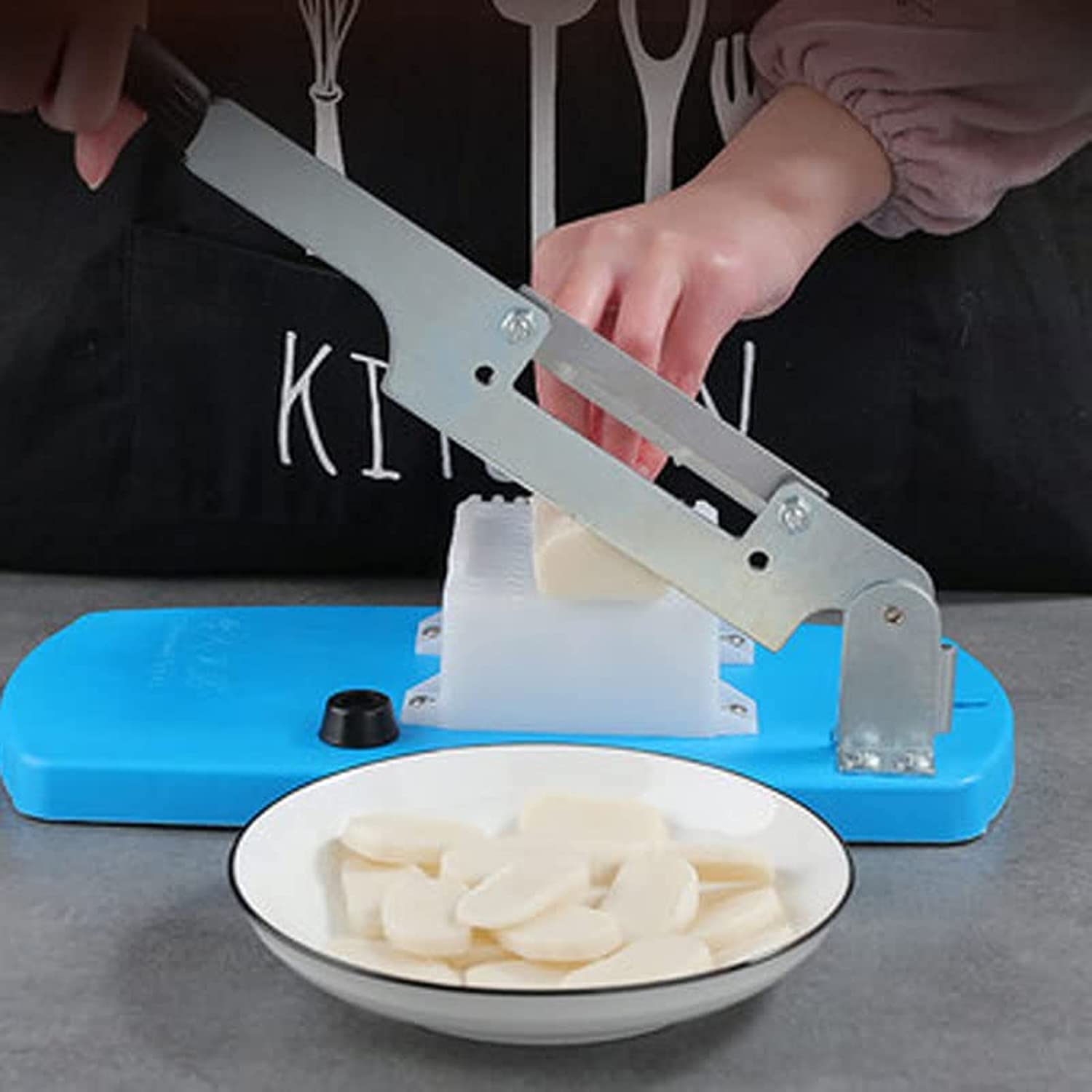 Hay Cutter Easy To Slice Shred Mini Table Slicer Kitchen Knives For Frozen Meat Vegetable Potato Carrot Grater Tool