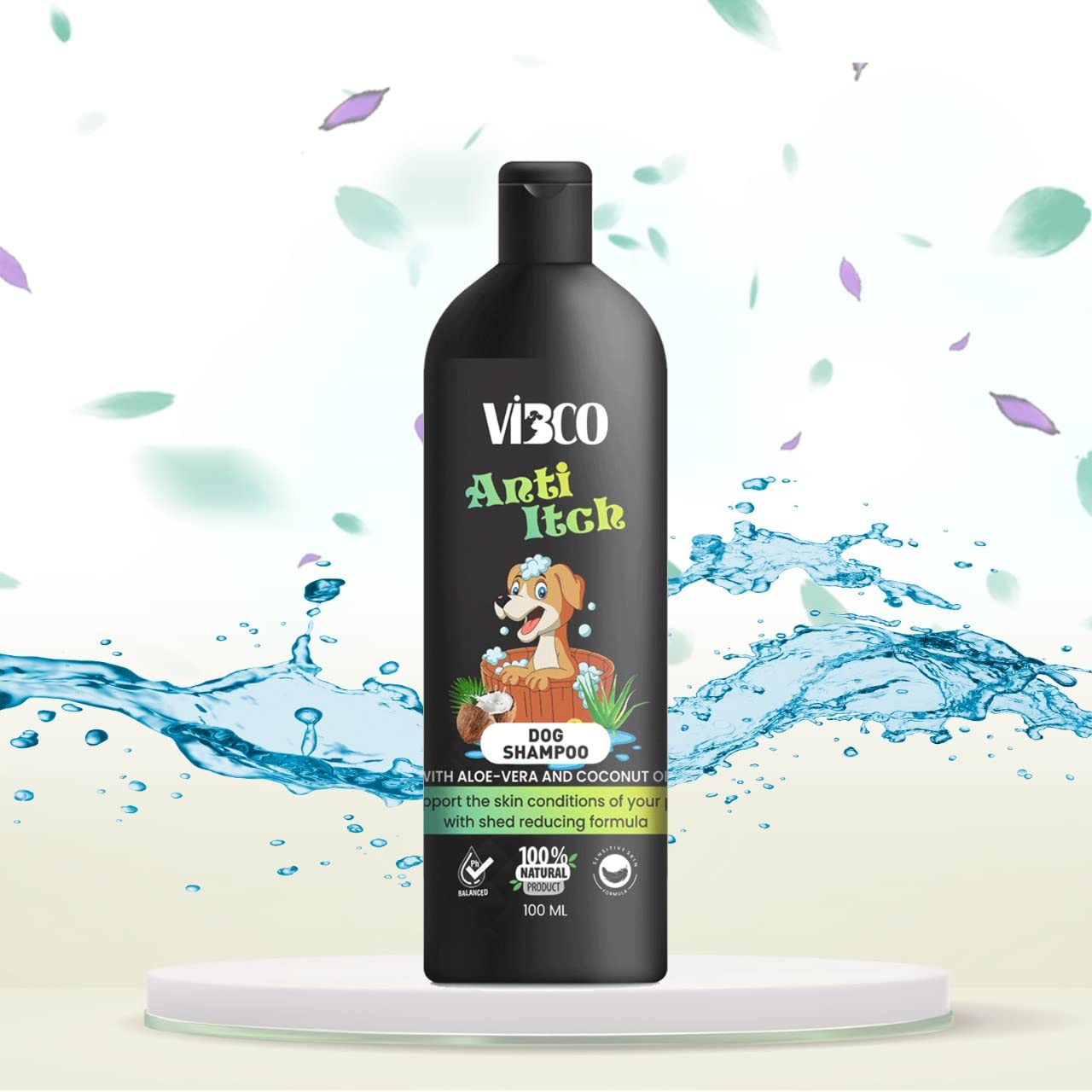 Vibco Dog Need Anti Itch Shampoo(100ml)| Dog Shampoo | Hydrates & Conditions| Shiny & Healthy Coat of Hair (B0BTDPRYKF) Amazon Price History, Amazon Price Tracker