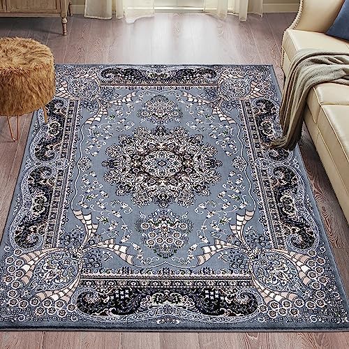 cozily® Traditional Floral Style Washable Antique Rug - 2 ft x 7 ft 2 in - Red - Small Runner for Hallway, Corridor, and Narrow Entrance