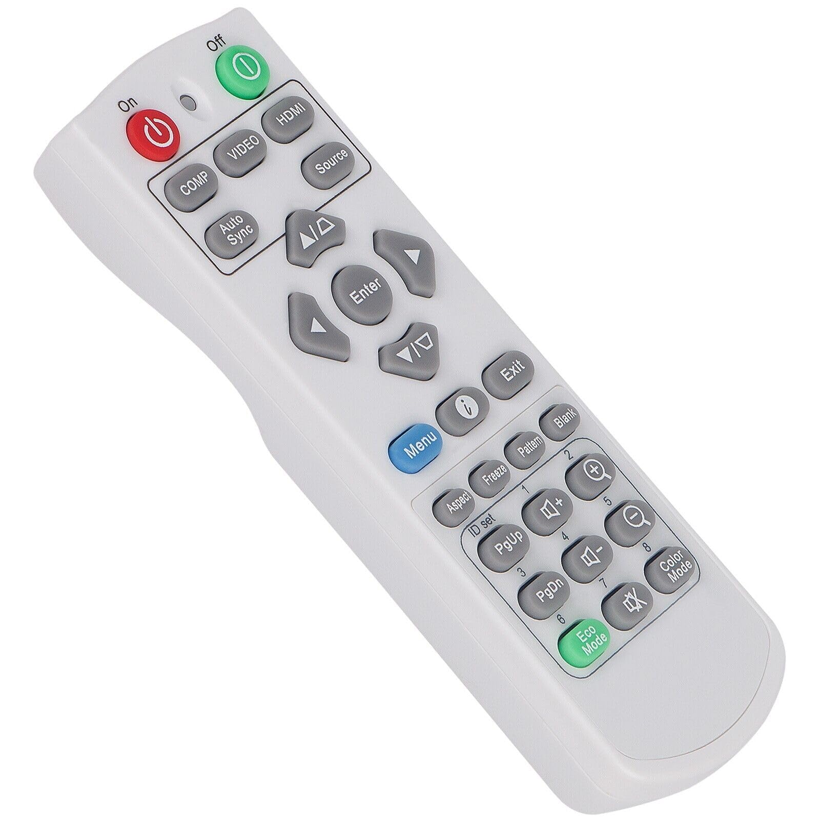 NTQinParts Replacement Remote Control Controller for ViewSonic PX706HD PX701HDH PX703HDH Short Throw Projector