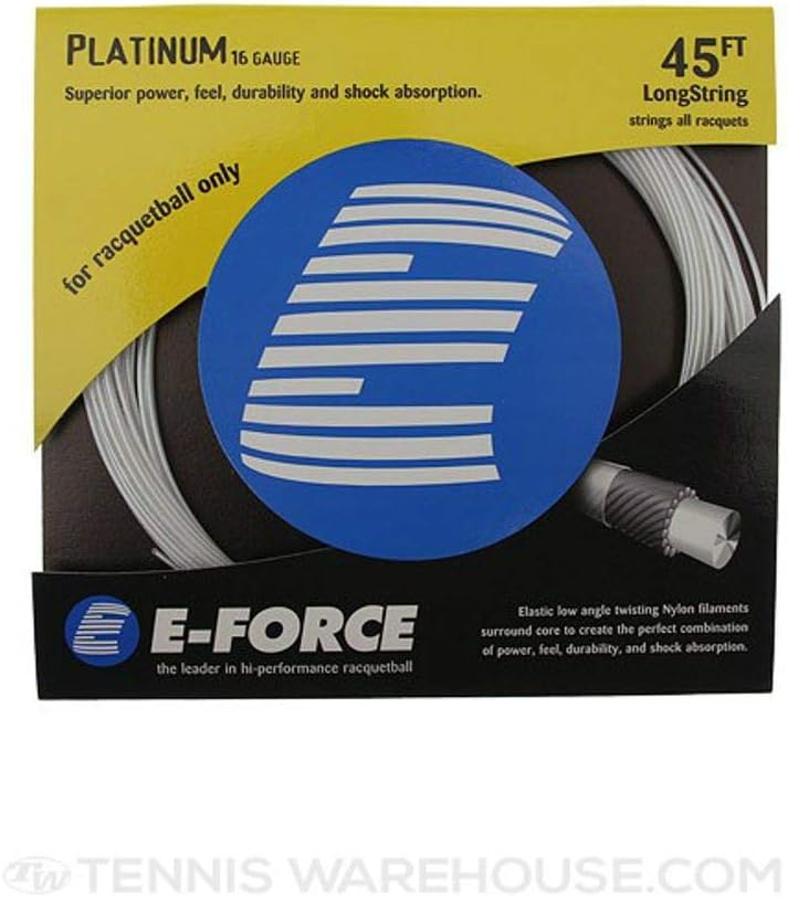E-Force Platinum White String Set