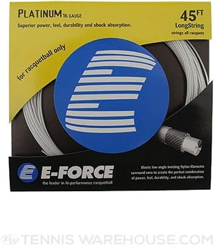 E-Force Platinum White String Set
