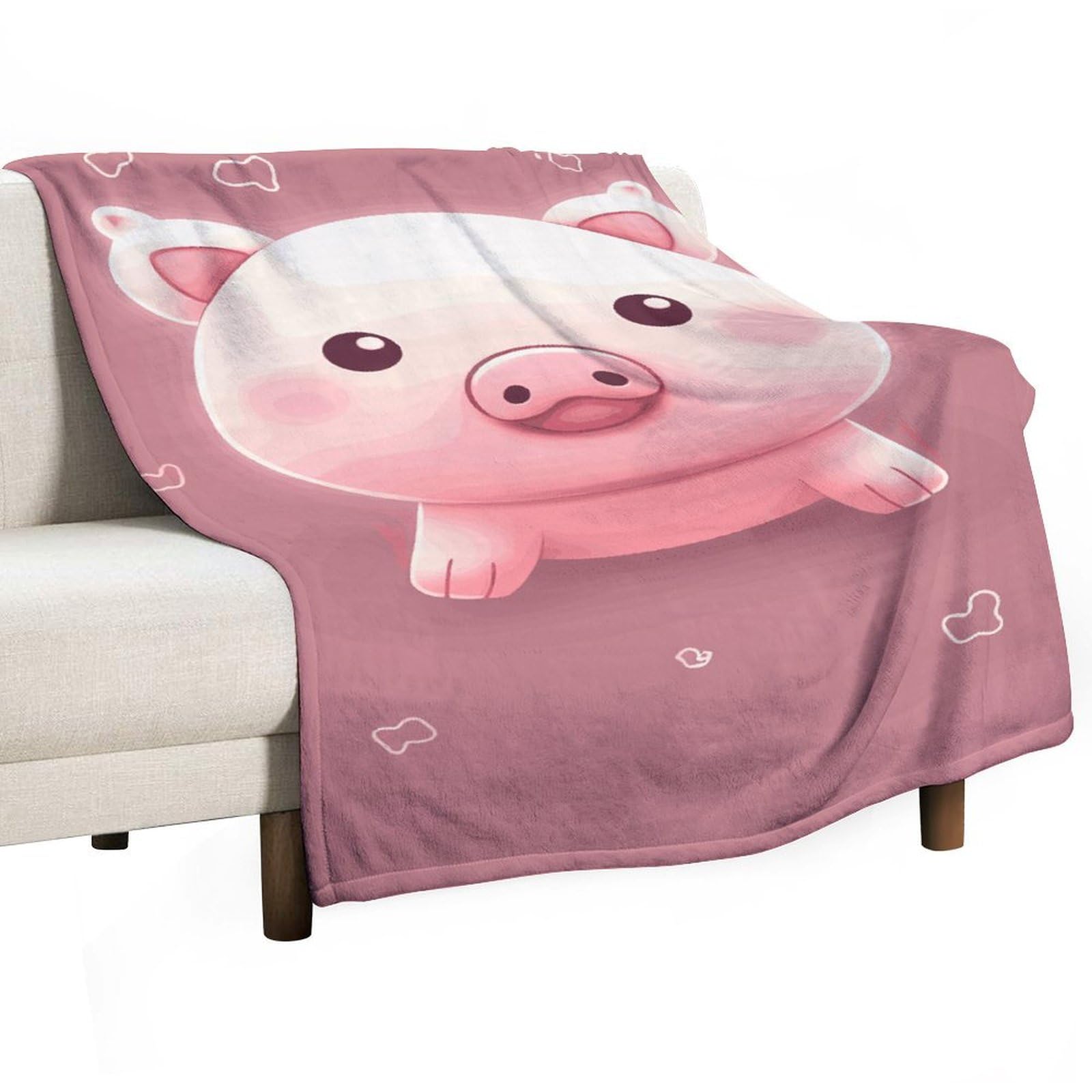Couverture pelucheuse en flanelle pour éliminer les frissons nocturnes