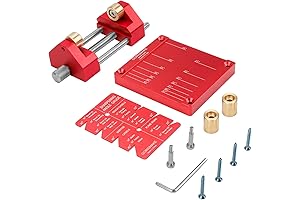 Saker 5/32 to 3 Inches Premium Chisel Sharpening Kit Red Honing Guide Tool