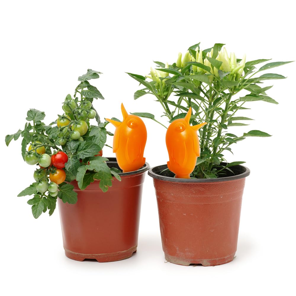 MiOYOOW Lot de 2 Globes d'arrosage pour Plantes, Bulbes d'Arrosage Goutte à Goutte Automatique, Arroseur à Plantes en Forme d'oiseau Dispositif d'arrosage Automatique pour Plantes d'Interieur Fleurs