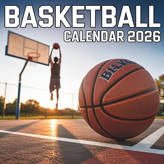 Basketball Calendar 2026: 12 Months of Slam Dunks, Hustle & Motivation