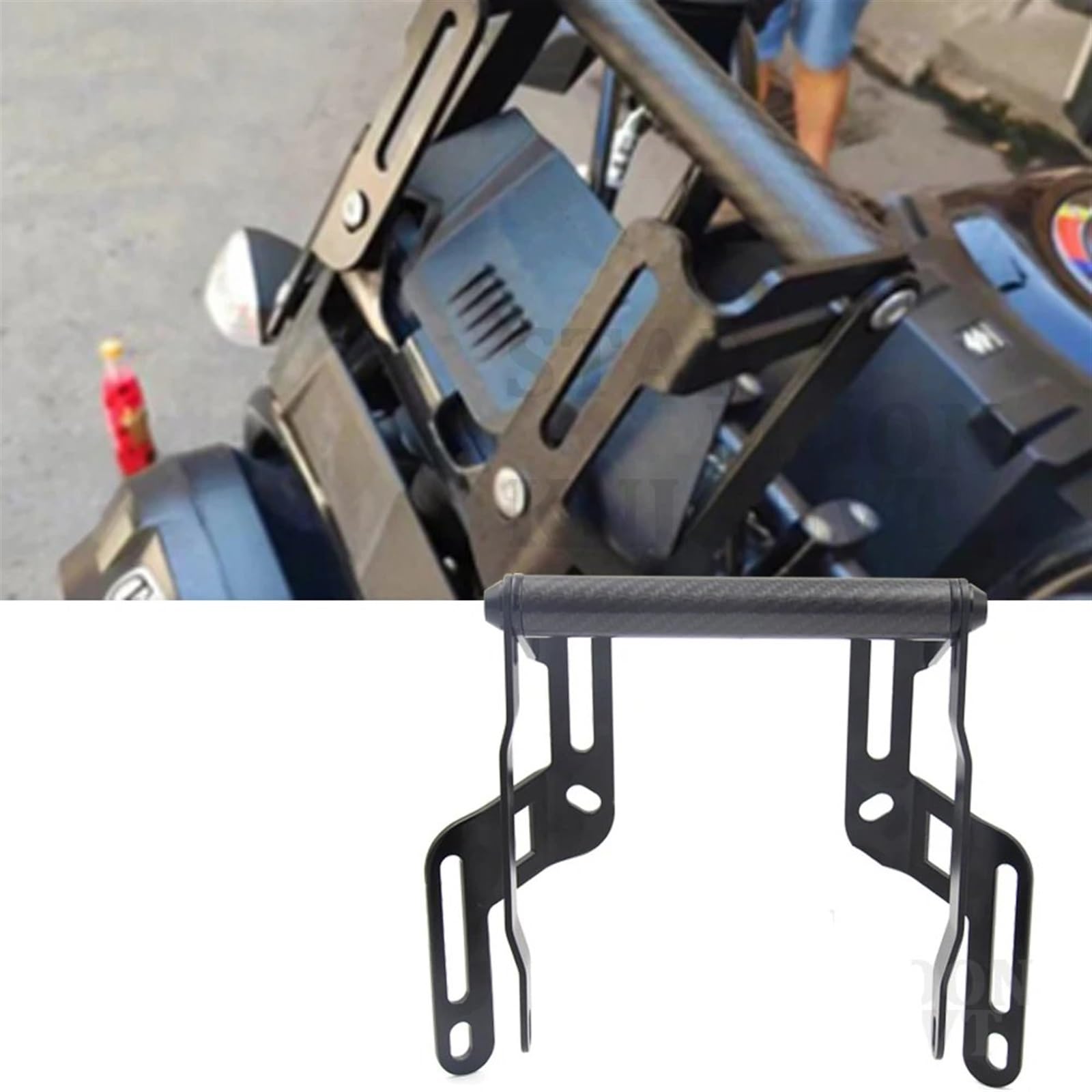 Soporte Navegación GPS para Suzuki DL250 para VERSYS DL 250 Soporte Navegación para Motocicleta Ajuste Función Elevación Parabrisas Soporte Navegación para Teléfono GPS Soporte para Navegación GPS
