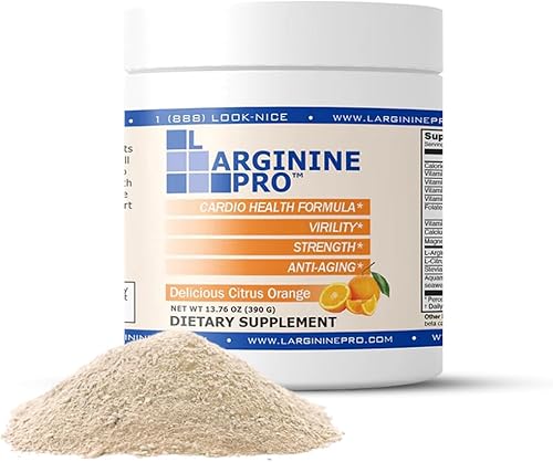 Vista 58 de L-arginine Pro, Suplemento de L-arginina - 5,500 mg de L-arginina Plus 1,100 mg de L-citrulina