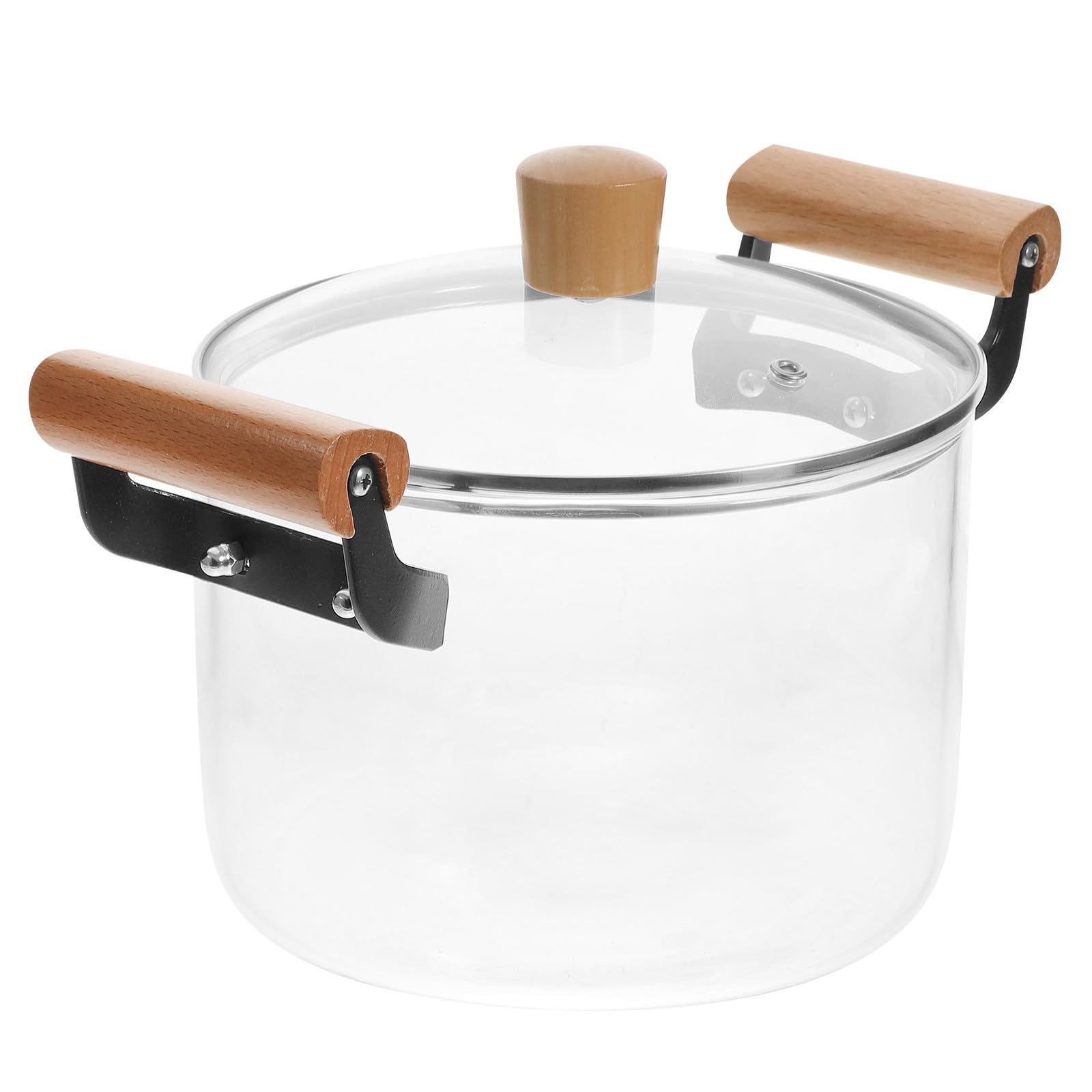 Casserole en verre de 3,5l pour cuire vos pâtes et soupes en famille