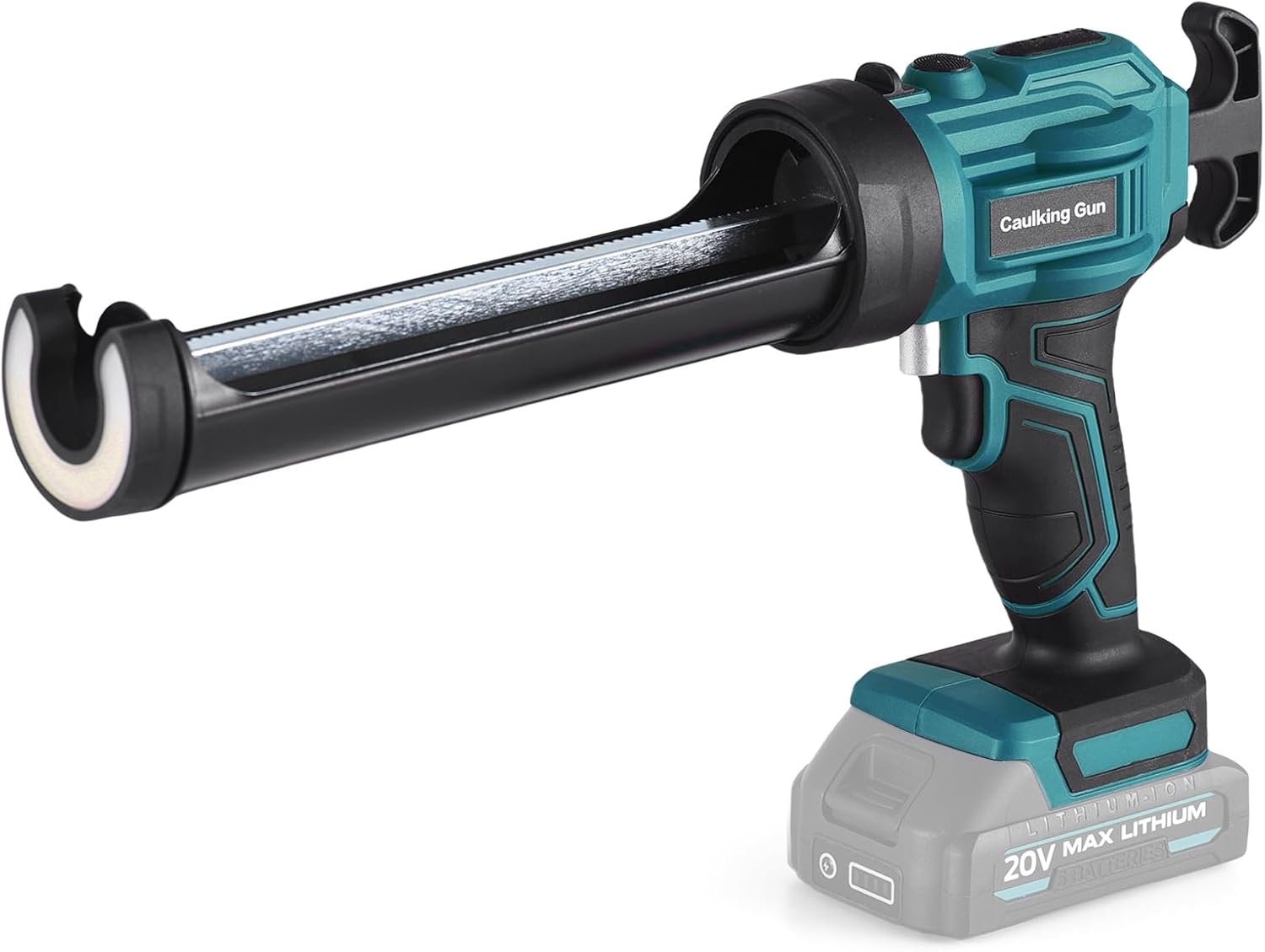 Cordless Caulking Machine Efficient Handheld Electric Tool Kit for Filling Sealing Battery for Window Installations, Automotive Windshields, Doors, and Bathrooms (Blue)