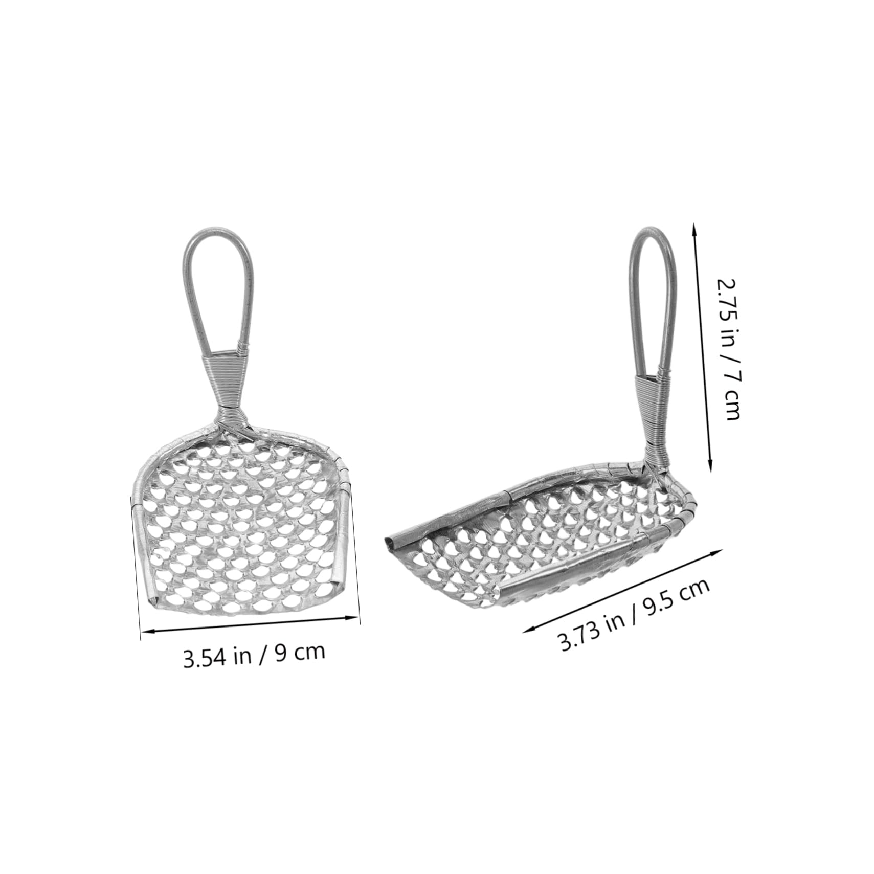 UTHCLO Stainless Steel Noodle Scraper Multipurpose Kitchen Jelly Scraper Tool Manual Cold Noodle Slicer for Home Outdoor Use