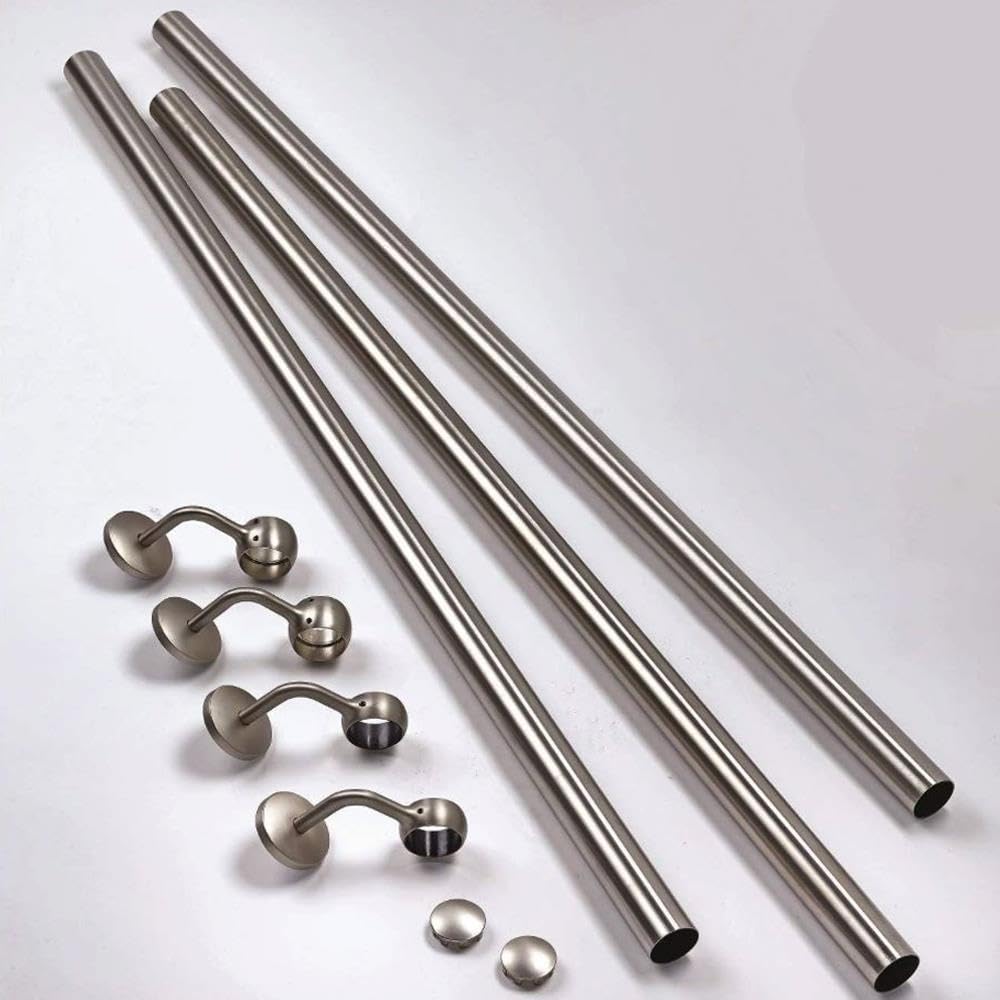 Forgeworks Brushed Stair Hand Rail Kit 3.6M