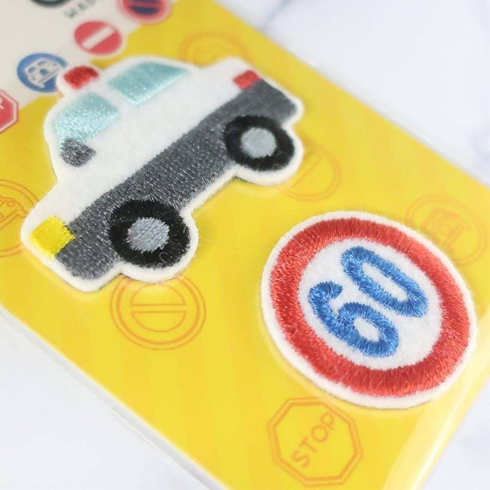 ワッペン Amazon.co.jp: パイオニア ワッペン パトカー＆道路交通標識「60