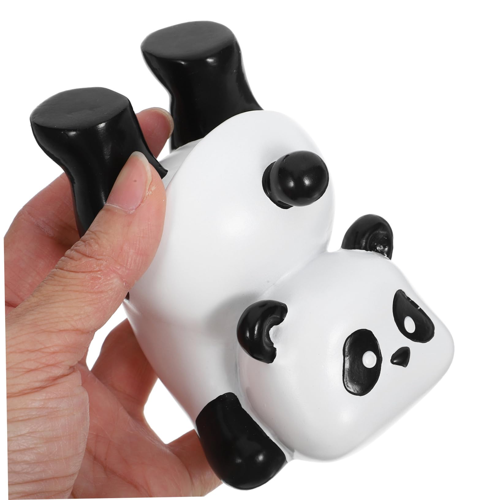 SOLUSTRE 4pezzi Portaocchiali Panda Resina Supporto Per Sole e Decorazione Divertente Per Ufficio e Casa Design Unico e Leggero Pratico Espositore Per