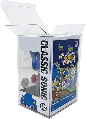 Paquete de 10 protectores EcoTEK Protectors Pop compatibles con figuras Funko POP! de 4 pulgadas, funda fuerte y transparente, sin ácido