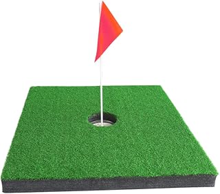 KRIVS Golf Putting Mat Leisure Golf Game Set On Water, Outdoor Golf Game For Adults, Golf Training Hitting Mat For Swing Testing, Golf Putting Green, Golf Training Aid Set For Party Games