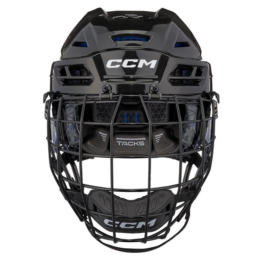 CCM Kask hokejowy Combo Tacks 310 II Senior czarny Senior S czarny