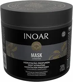 Inoar, Mask, Máscara Hidratação Capilar, Restauração E Vitalidade Para Cabelos Danificados - 500gr