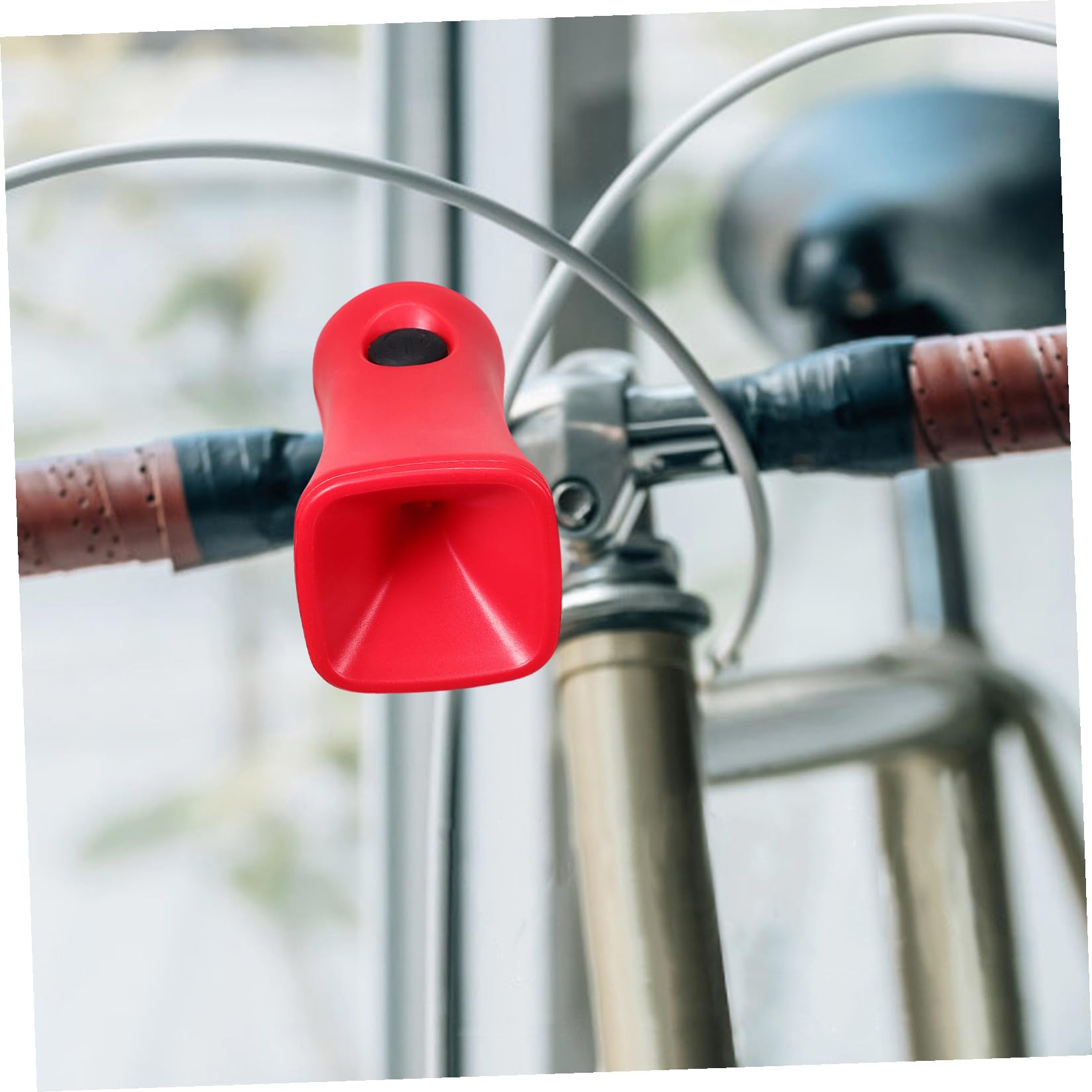 TOYANDONA Bocina Electrica Campanilla De Bicicleta Decoraciones del Manillar Universal Bike Cuerna Bocina De Ciclo Fuerte Bocina De Bicicleta para Bicicletas De Adultos Abs