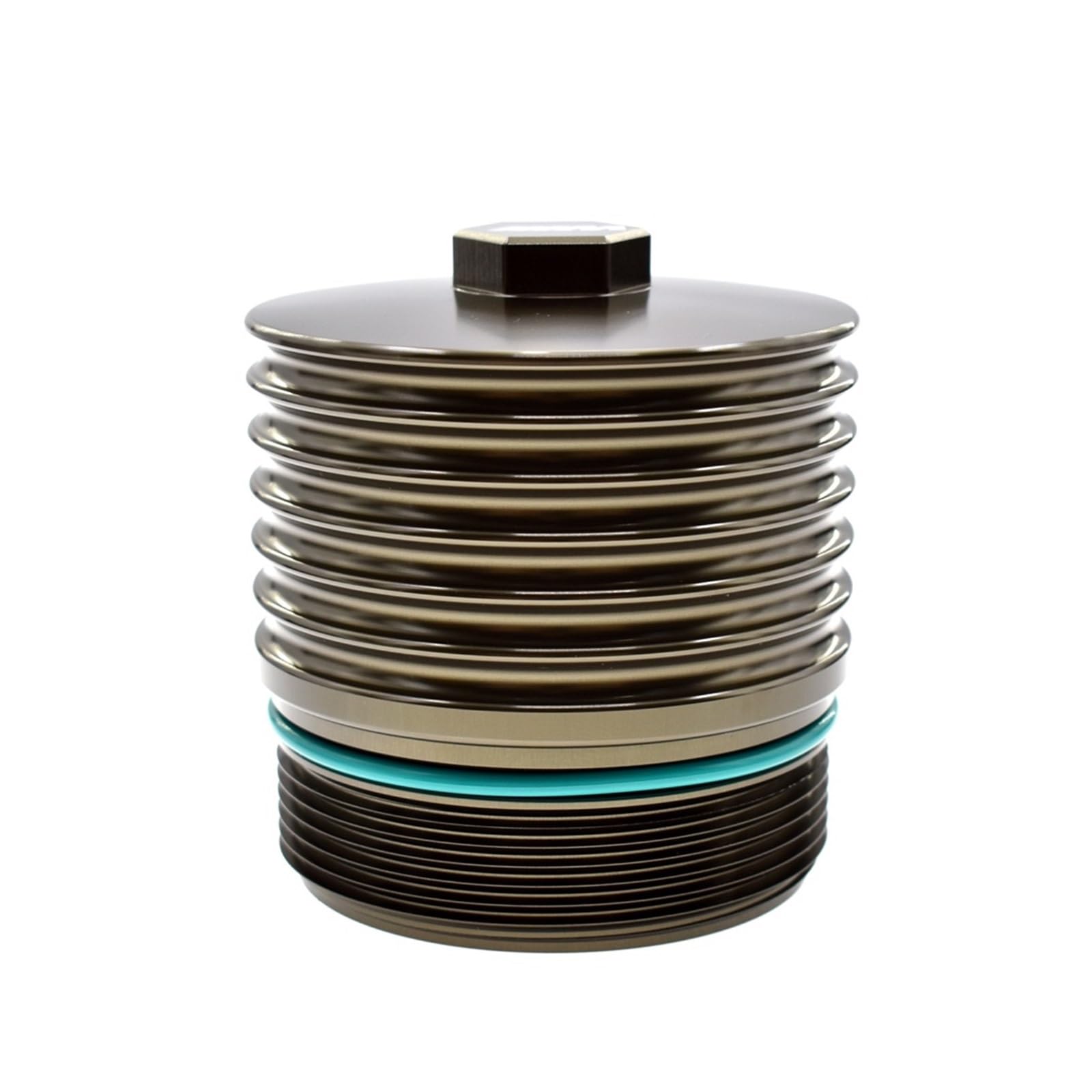 Adatto per Motore BMW N62 N73 Parte Speciale per modifiche Auto E60 E63 E65 E53 E70 Coperchio Filtro Olio Alloggiamento Filtro in Lega di Alluminio Tappo Filtro Olio