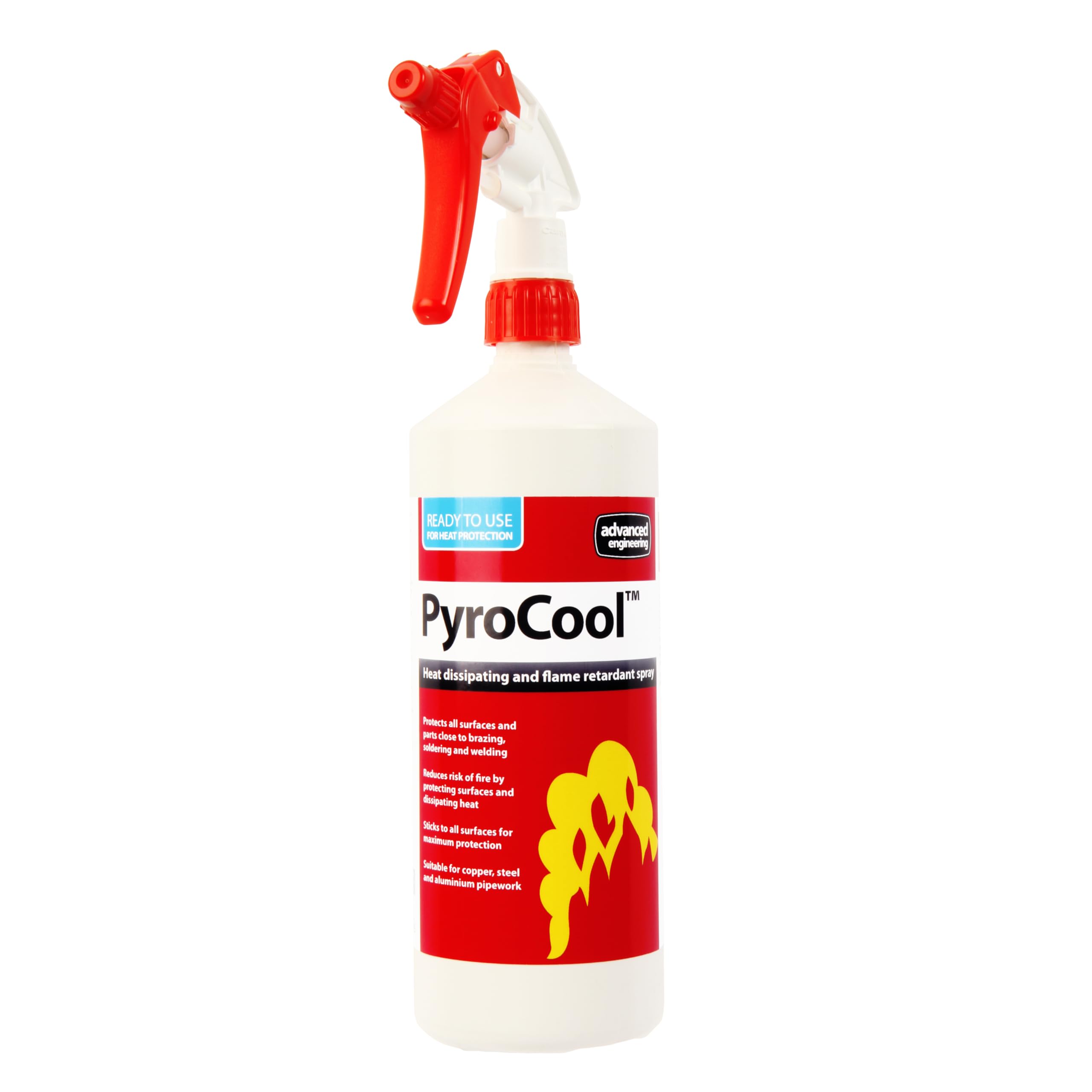 Advanced Engineering Pyrocool Heat Dissipating Spray 1 Litre Flame Retardant Gel