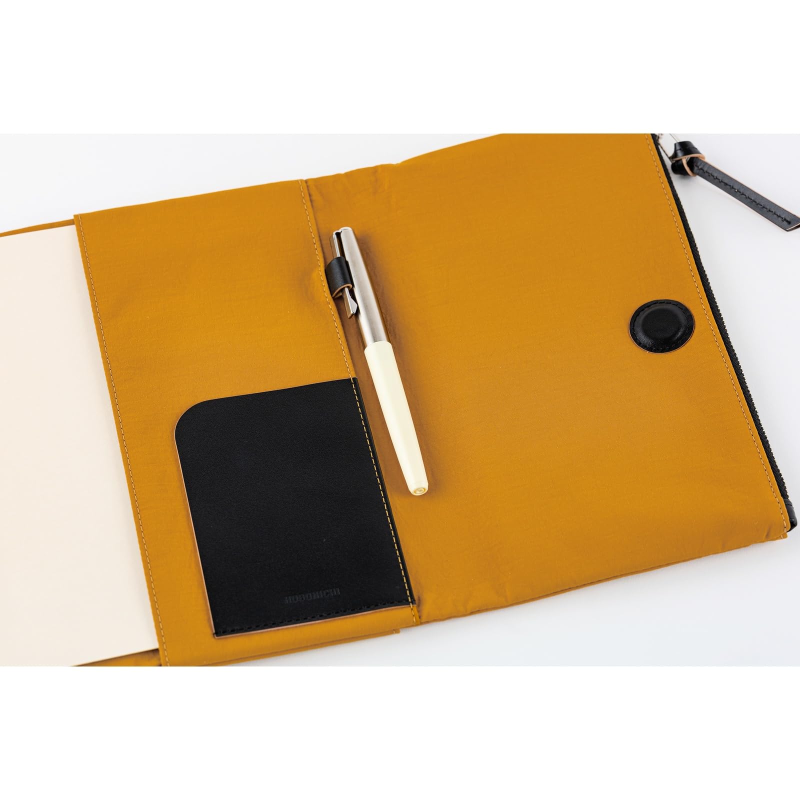 Hobonichi Techo pokrowiec na planer A5, Tragen: musztardowy (rozmiar kuzyna, tylko okładka)