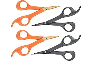 Micro-Tip Scissors, Precision Scissors, Sharp Titanium Blades, Craft Detail Scissors