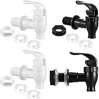 Vista 20 de Honoson 12 juegos de grifos de repuesto sin BPA, palancas de boquilla reutilizables para válvula de grifo para riego al aire libre, barril