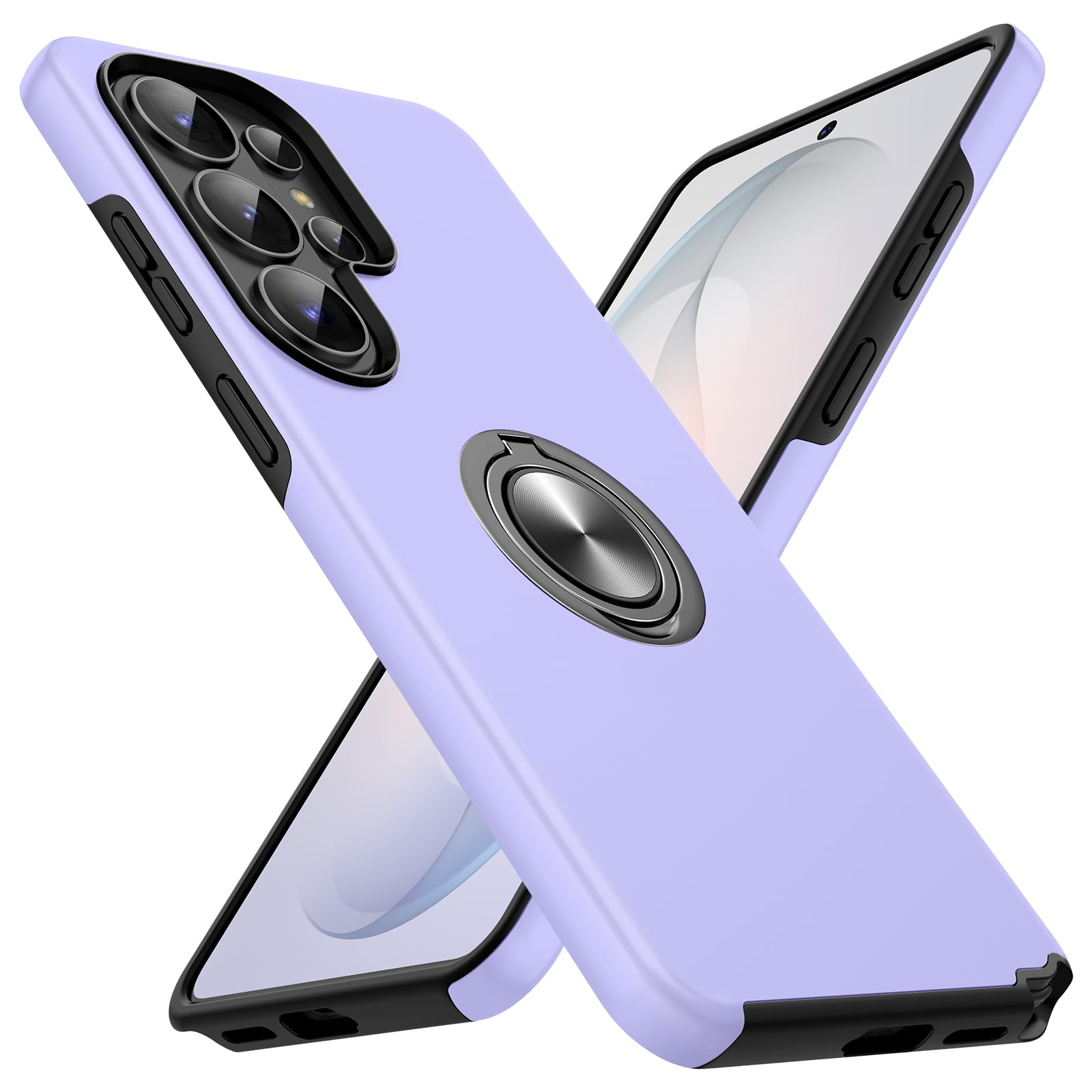 Doeshine Hülle für Samsung Galaxy S26 Ultra, Militärschutz Samsung S26 Ultra Hülle mit 360° Magnetischer Drehbarer Ständer Kickstand Schutzhülle Handyhülle für Samsung S26 Ultra, Lily