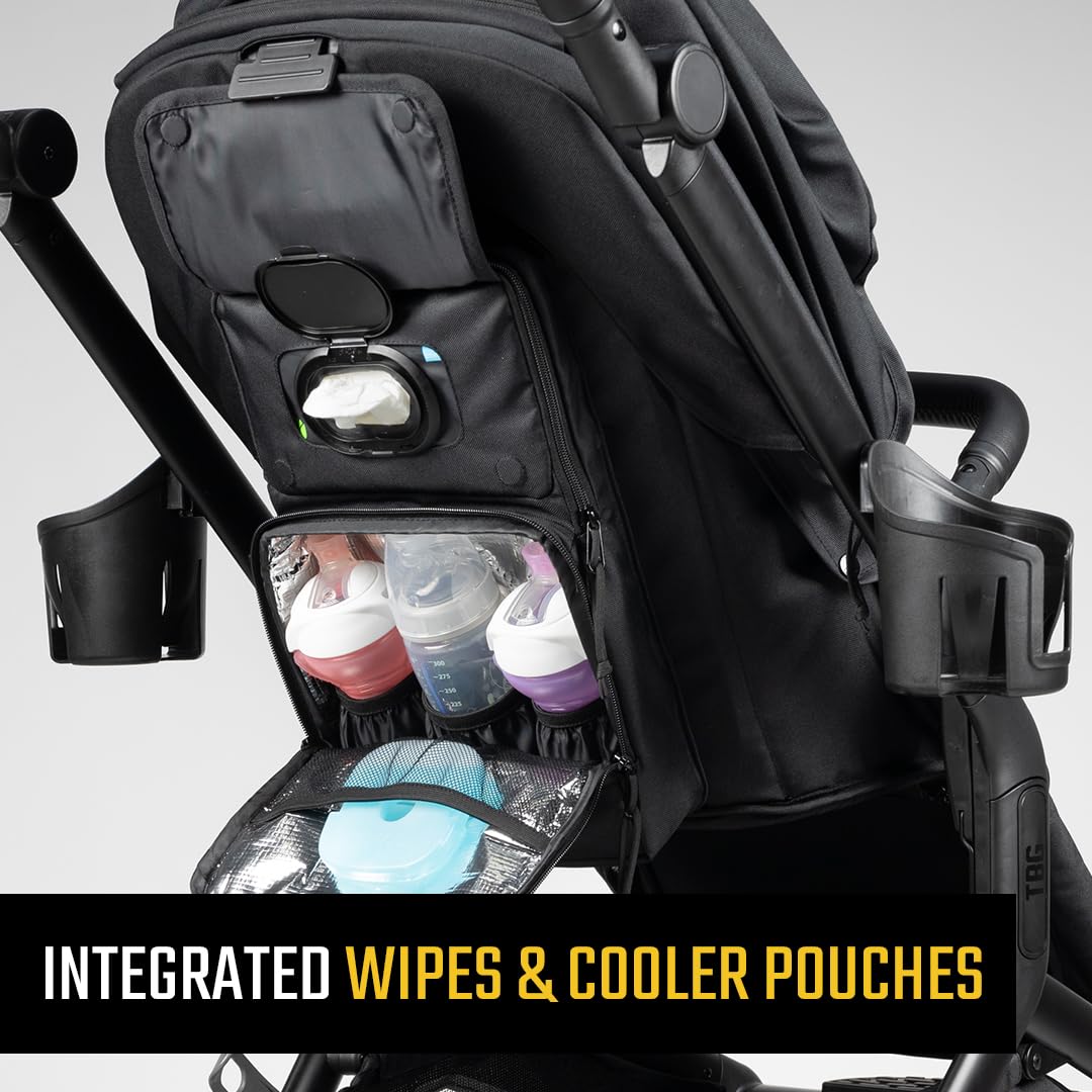 Tactical Baby Gear S-1 Stroller – All-Terrain, Rugged Lightweight Design, Adjustable Canopy, Basket Storage, Infant & Toddler Compatible