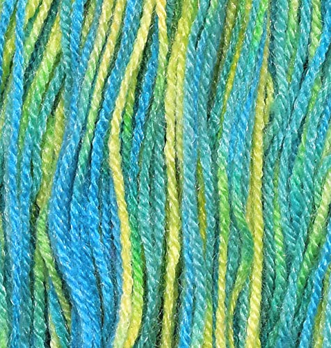 Image of HR Enterprise Craze Multi Green (500 gm), Wool Hank Hand Knitting Wool /Art Craft Soft Fingering Crochet Hook Yarn, Needle Knitting Yarn Thread Dyed