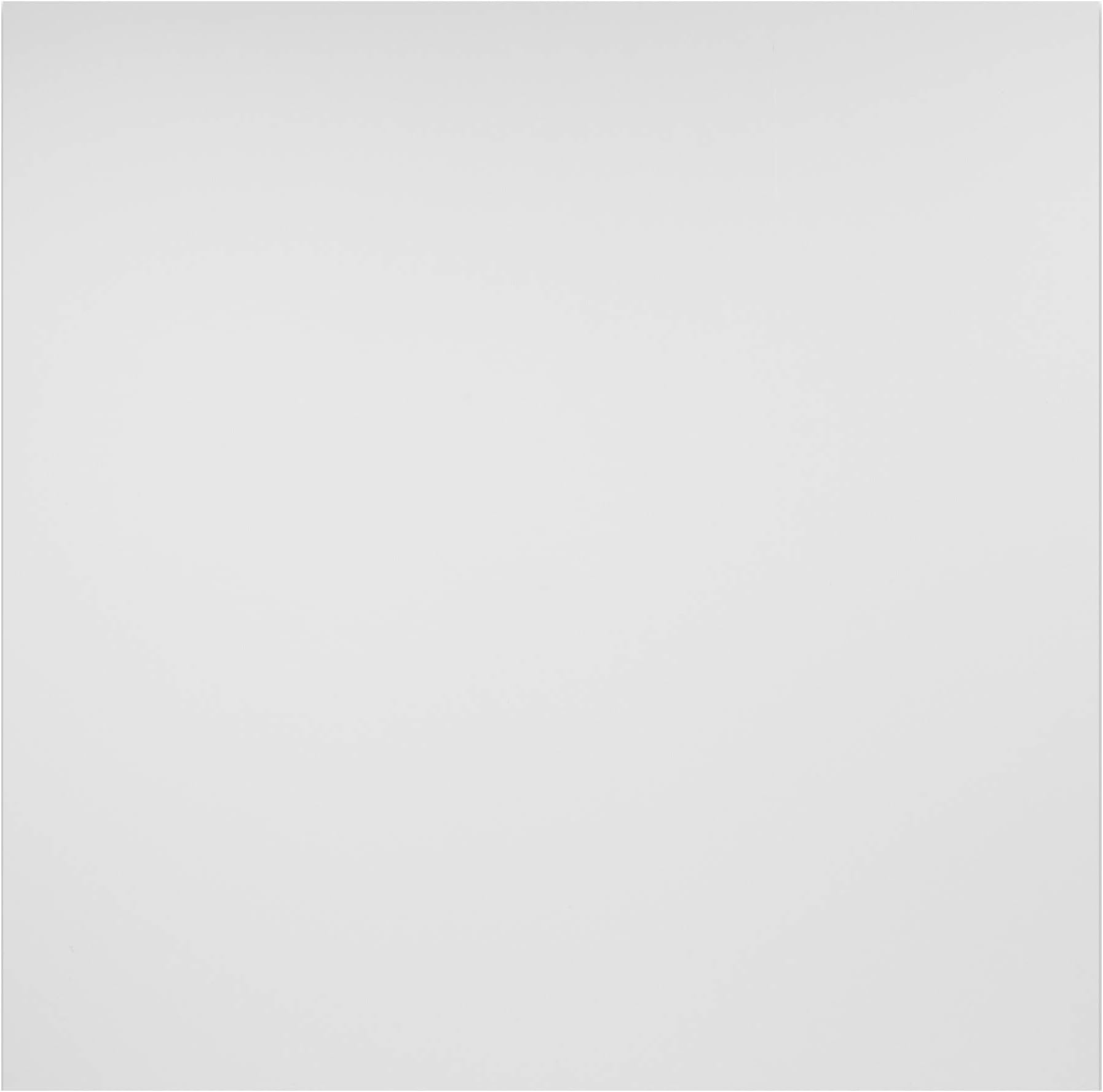 Genesis Smooth Pro White Ceiling Tiles - Easy Drop-in Installation – Waterproof, Washable and Fire-Rated - High-Grade PVC to Prevent Breakage (6" x 6" Sample)