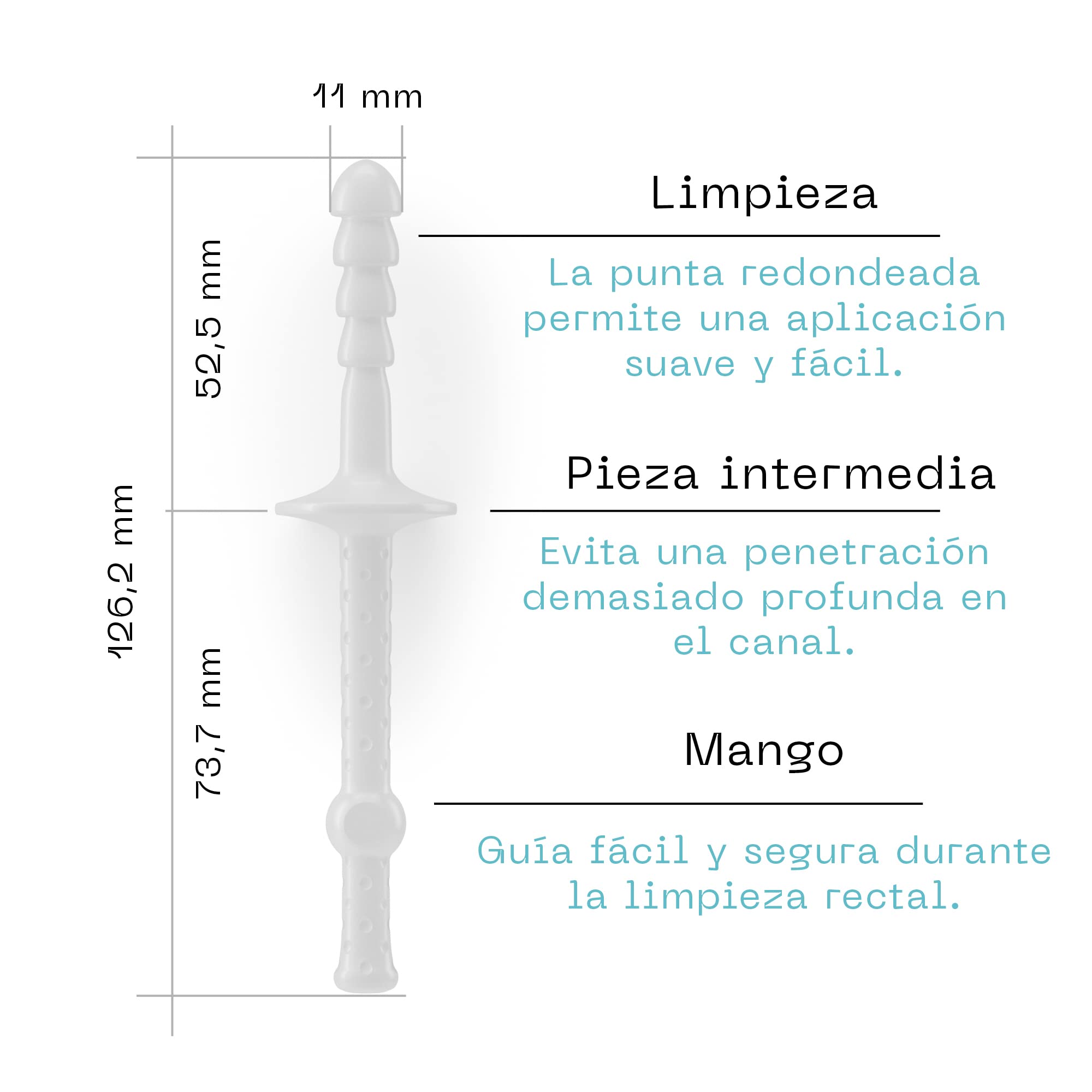 Kit de higiene íntima ProctyClean: Patentado! Alternativa al papel higiénico húmedo. Ungüento para hemorroides y fisuras anales.
