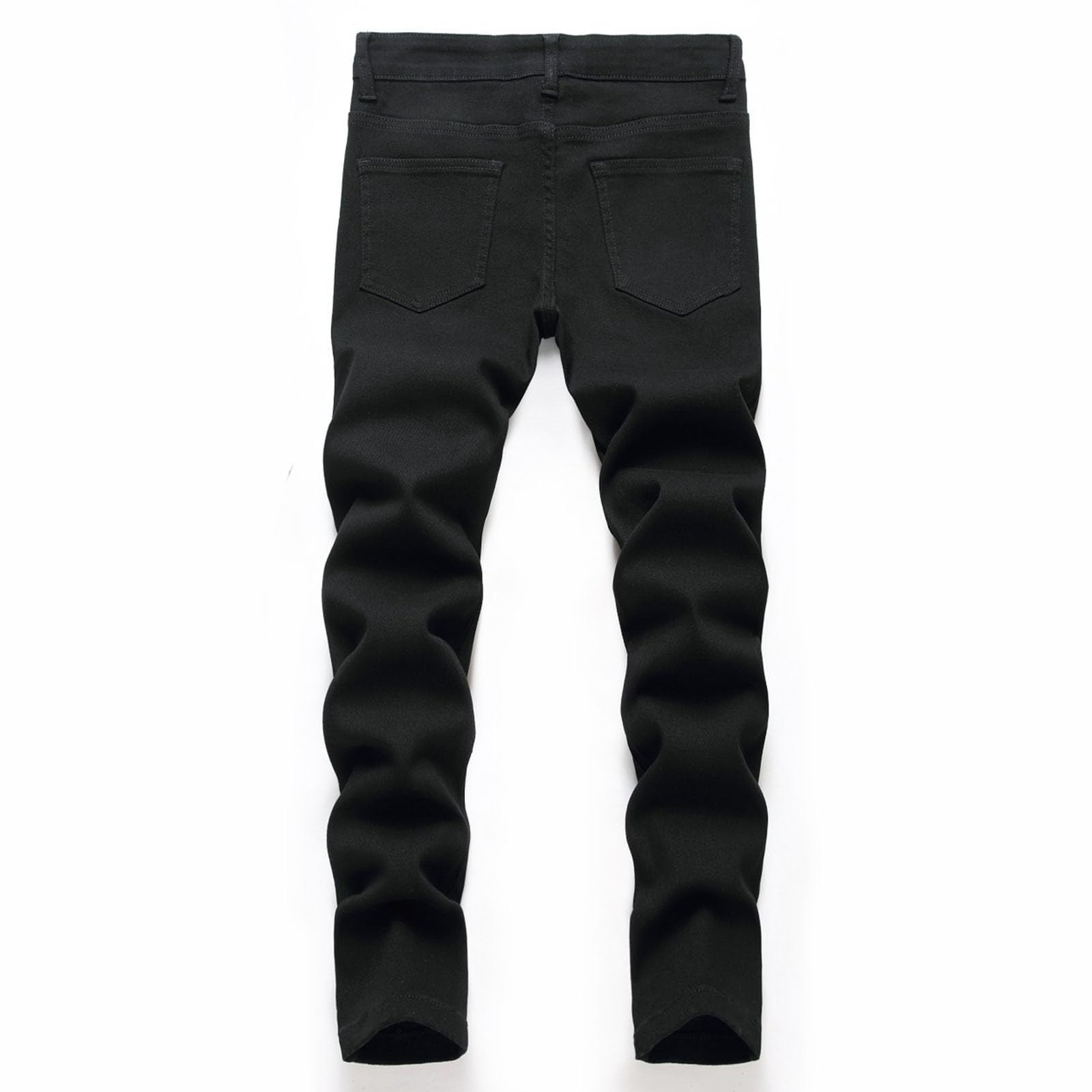 Jeans Strappati Bambino, Jeans Skinny da Ragazzo, Pantaloni Tuta Ragazzo con Tasche Resistenti, Casual E Dall'Aspetto Vissuto Ad Alta Elasticità Y2K, per Adolescenti dai 4 Ai 14 Anni.