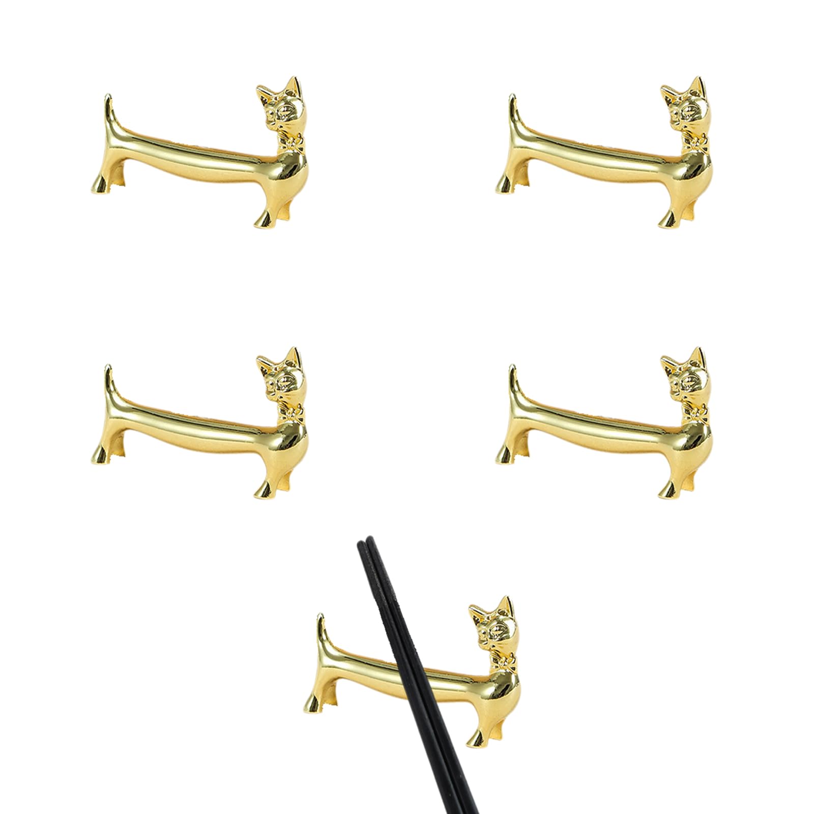MRKU Chopstick Rest Chopsticks Holders Restaurant Cat,Dinner Spoon Stand,Japanese Style,Knife For The Table,Easy To Clean,Forks,Spoons