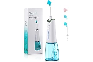 MAOEVER Sinus Cleaner Machine: Cordless Nose Washing Machine for Sinus Relief and Nasal Care