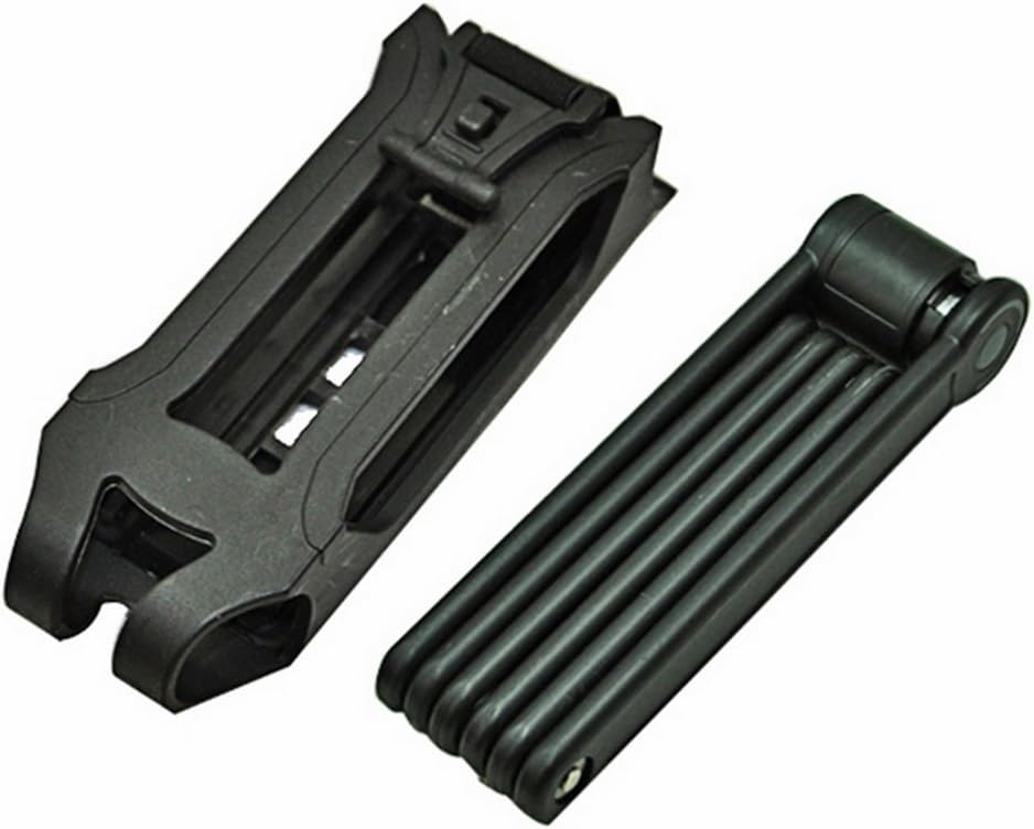 TONYON Folding Bike Lock Heavy Duty Bicycle Locks Anti-Theft Folding Lock Carrying Case Included 6 segments