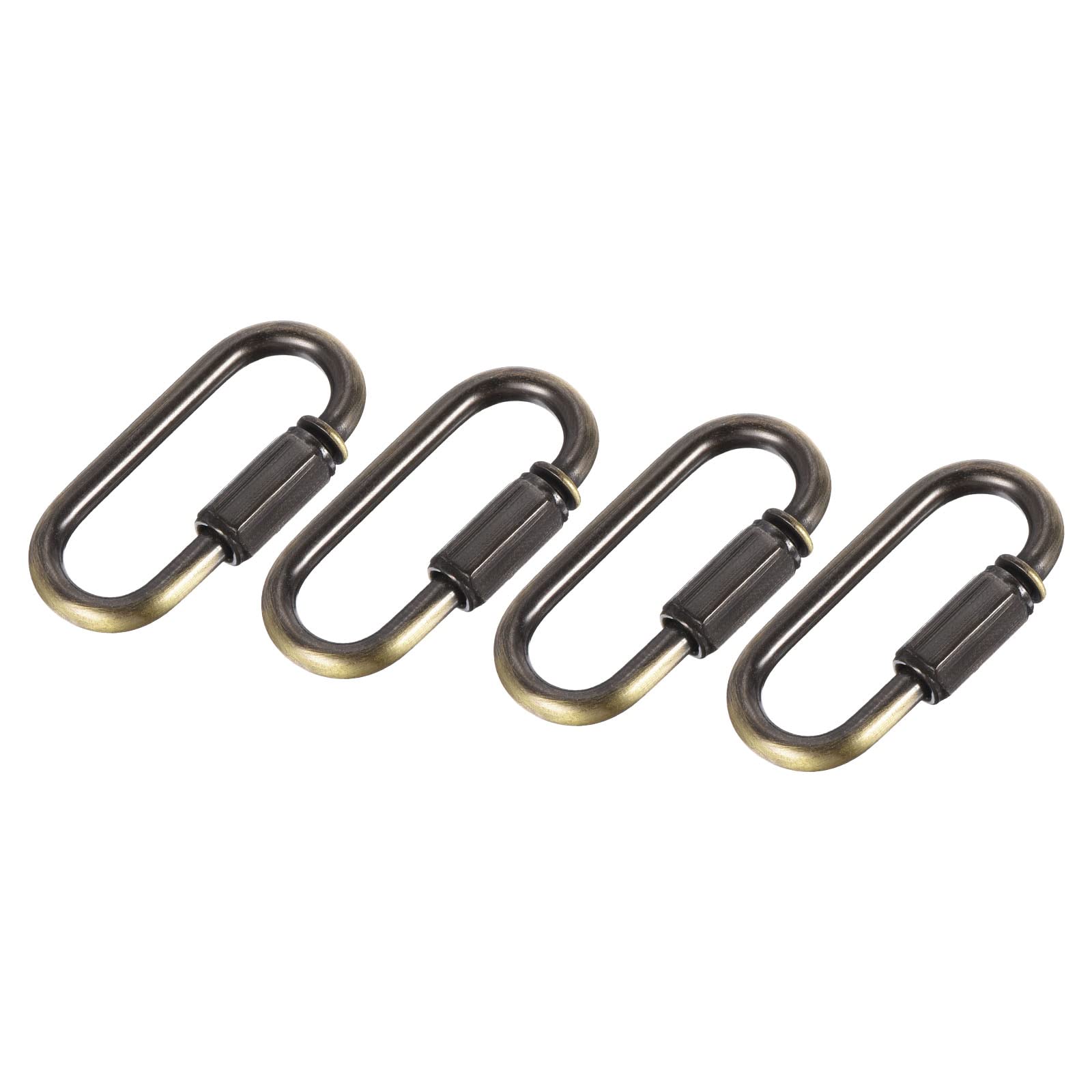 Lot De 4 Connecteurs Chaîne 6mm Pour Lustre – Or Bronze – Uxcell