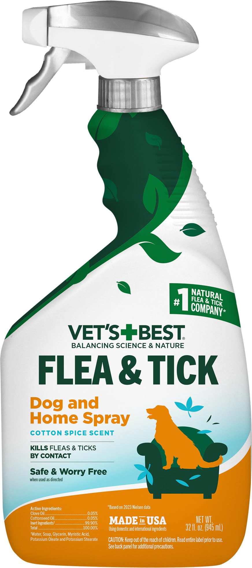 Vet's Best Flea and Tick Yard and Kennel Spray