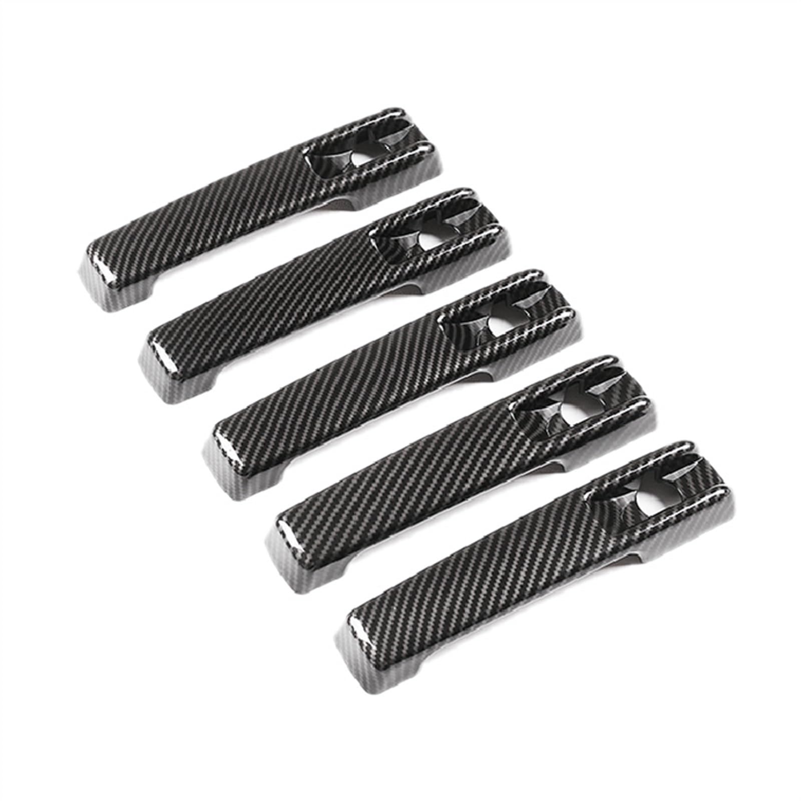 KJHOPY Car Exterior Door Handle Grab Cover Trim Sticker Styling for Benz G Class W463 W464 G65 G55 G63 G500 G550 19-20 Exterior Door Handle